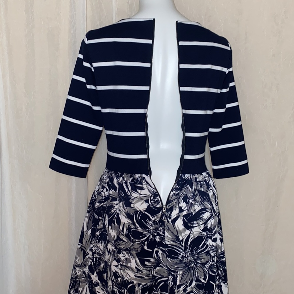 Established 1962 dark blue dress - Picture 5 of 6